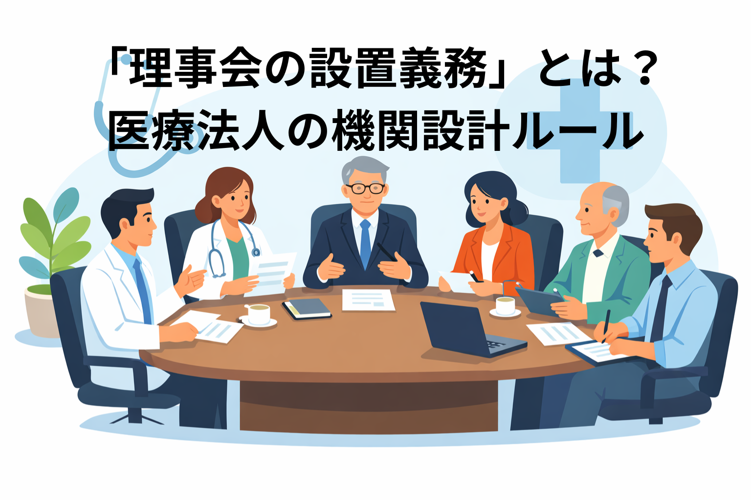 「理事会の設置義務」とは？医療法人の機関設計ルール