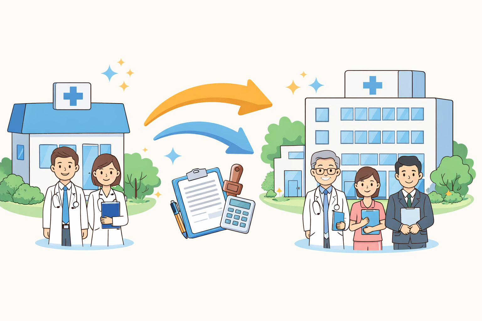 開設者変更届とは？個人医院から医療法人への移行手続きをわかりやすく解説